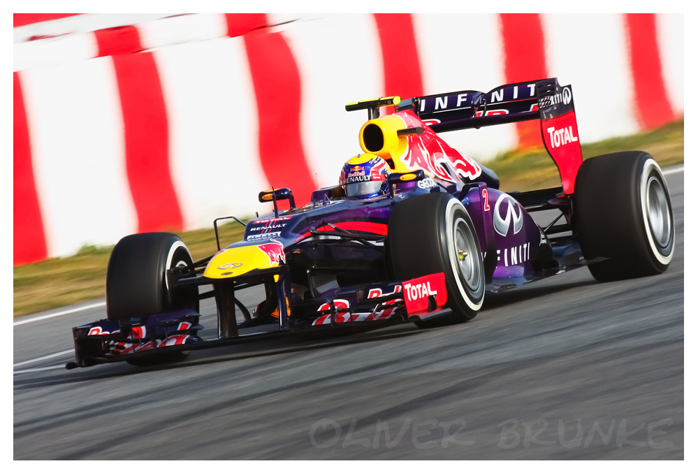 F1 Testing Barcelona 2013, Mark Webber