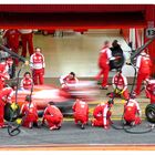 F1 Testing Barcelona, Pitstop