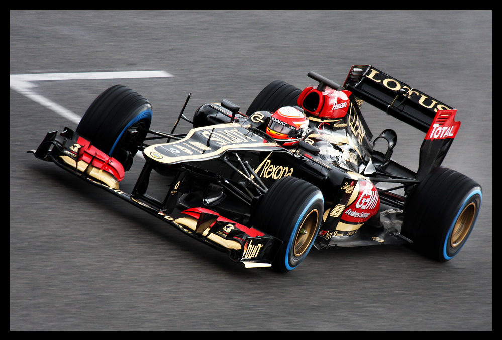 F1 Testing Barcelona, Romain Grosjean