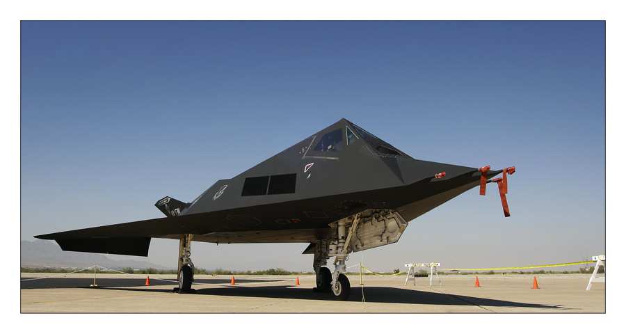 F117 Nighthawk better known as the stealth fighter