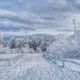 Schneevergngen auf dem Feldberg im Taunus