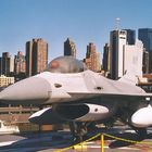 F16 Falcon on Intrepid Sea-Air-Space Museum