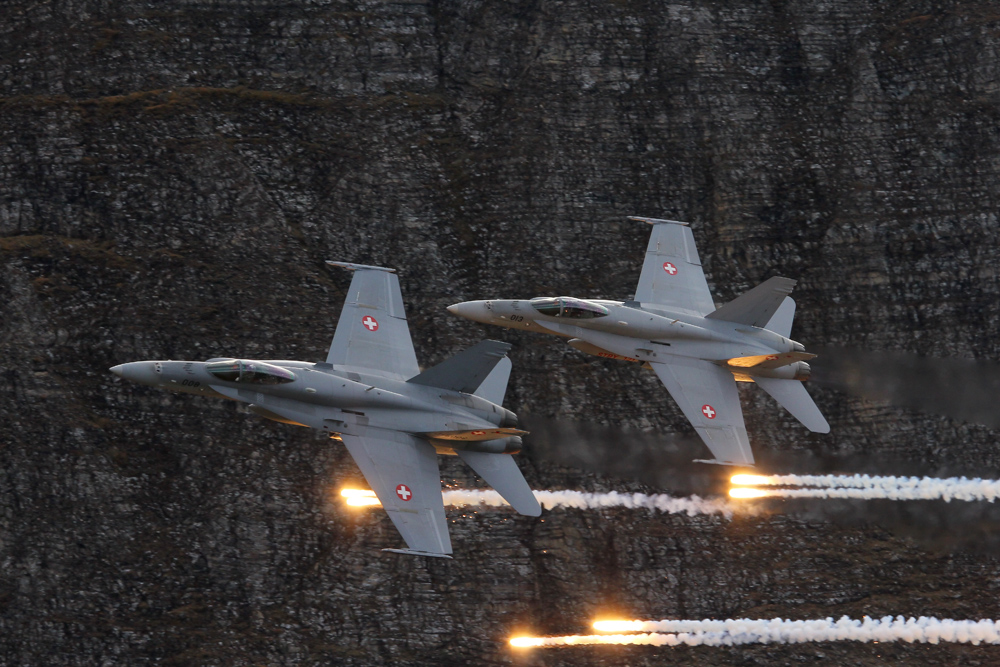 F18 bei der AXALP 2012