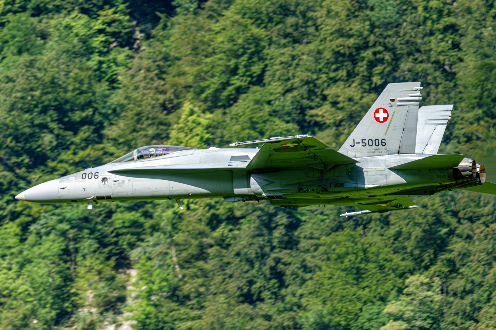 F18 der Schweizer Luftwaffe 