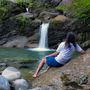 Selfi am Wasserfall by Chakana