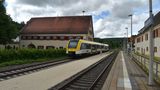 Brenzbahn im Bf Königsbronn 24.5.2024 von Krebsbachtäler