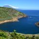 Azoren - Ponta do Pico vom Monte da Guia bei Horta, Ilha do Faial (Juni 2016)