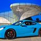 Porsche 718 Cayman S miamiblue