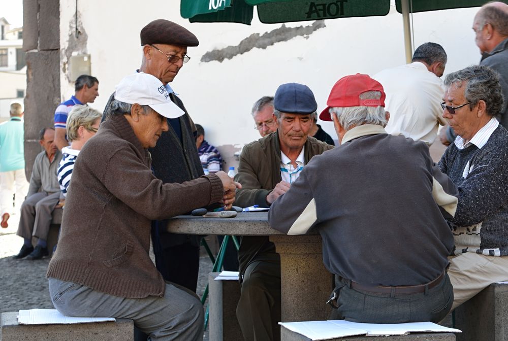 beim Kartenspiel, Madeira von uebelan