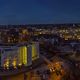  Luftbildpanorama 230 Recklinghausen, Palais Vest zu Blauen Stunde 