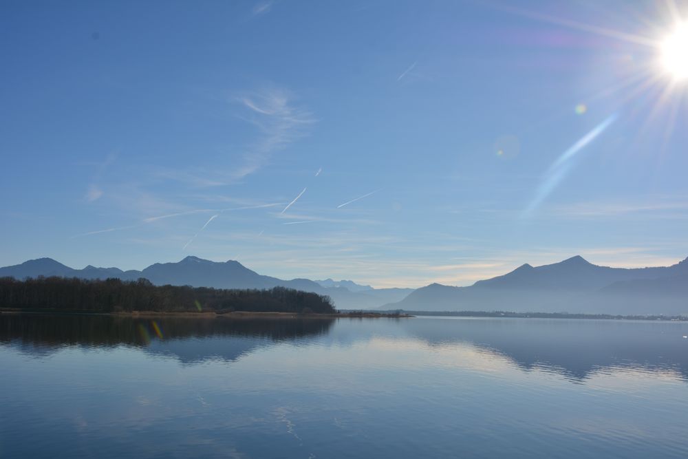 Traumkulisse am Chiemsee von Bernd BW Weber