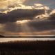 HS-Blick ueber den Bodden nach Barth.