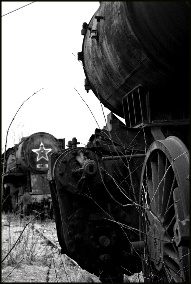 Friedhof der Lokomotiven von Anja Kaim 