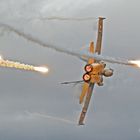 F/A-18 beim flaren