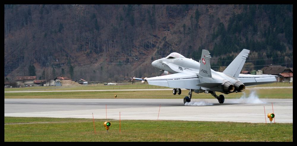 F/A-18 C Swiss Air Force / Air Base Meiringen