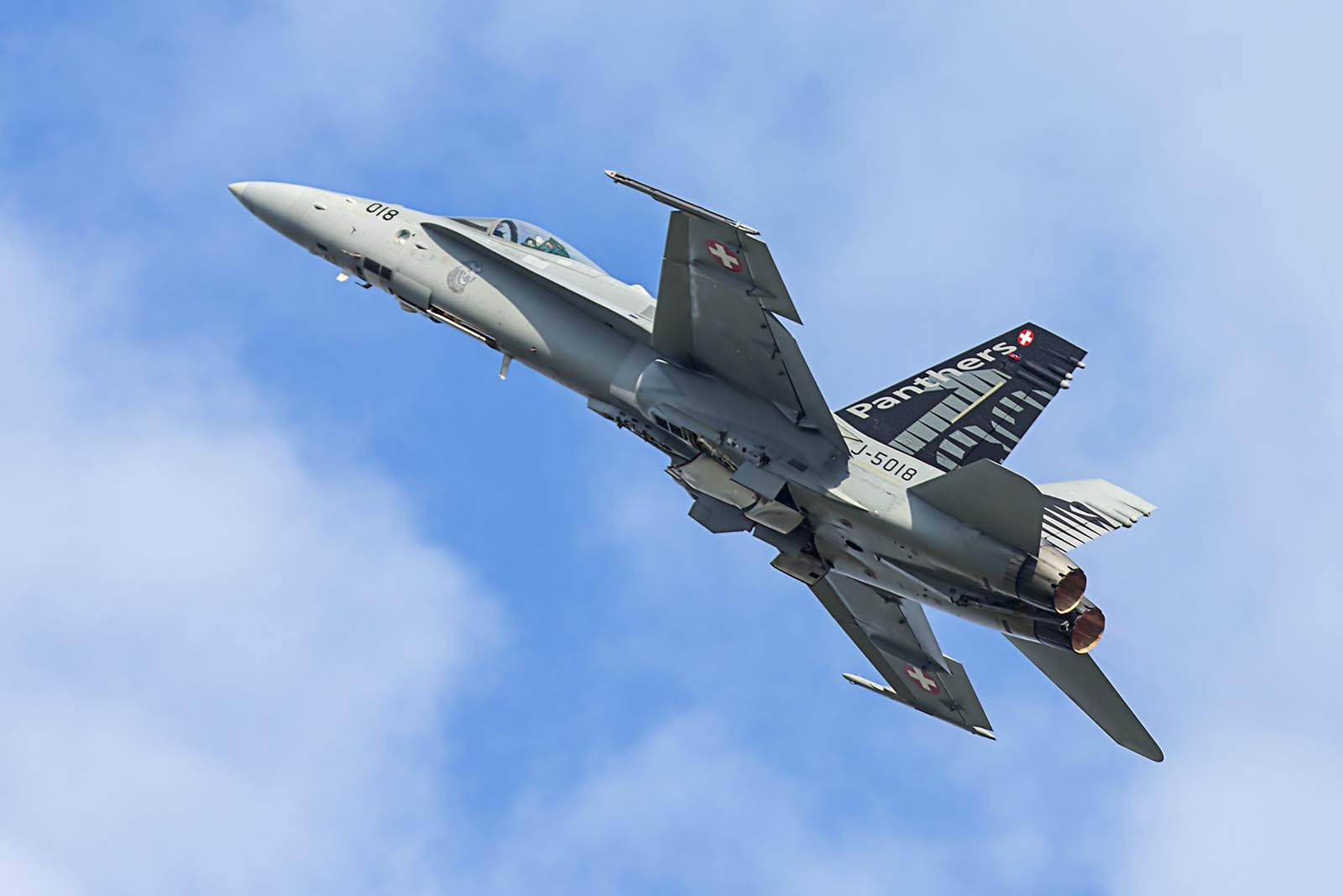 F/A 18 Hornet an der Air Payerne 2014