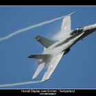F/A-18 Hornet Display over Emmen - Switzerland