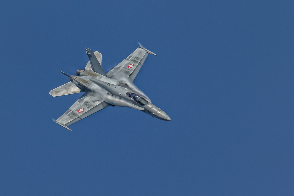 F/A-18 Hornet in CH-Dittingen