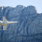 FA 18 über der Axalp II