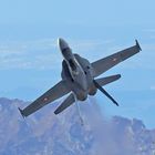 F/A-18 über Kopf