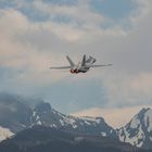 F/A-18C Hornet beim Start in Meiringen