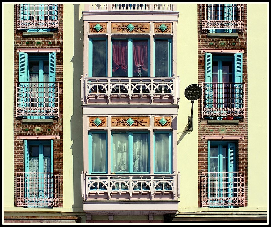 Façade à Mers-les-Bains 1