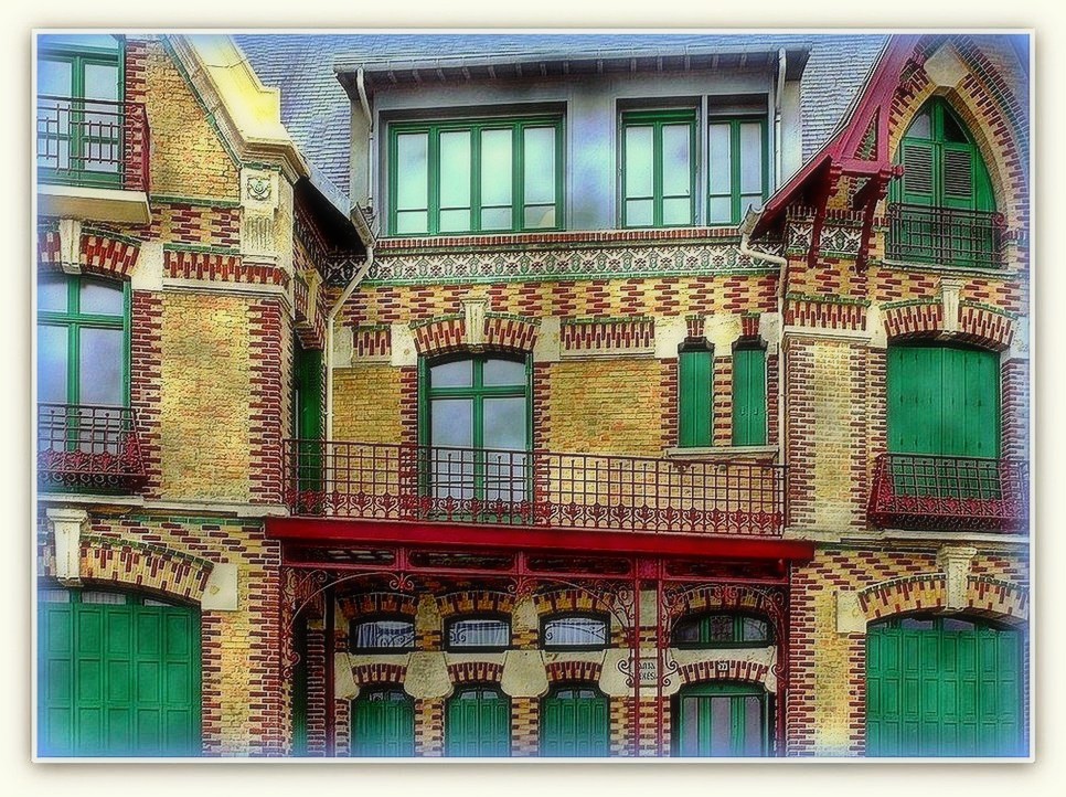 Façade à Mers-les-Bains (suite)