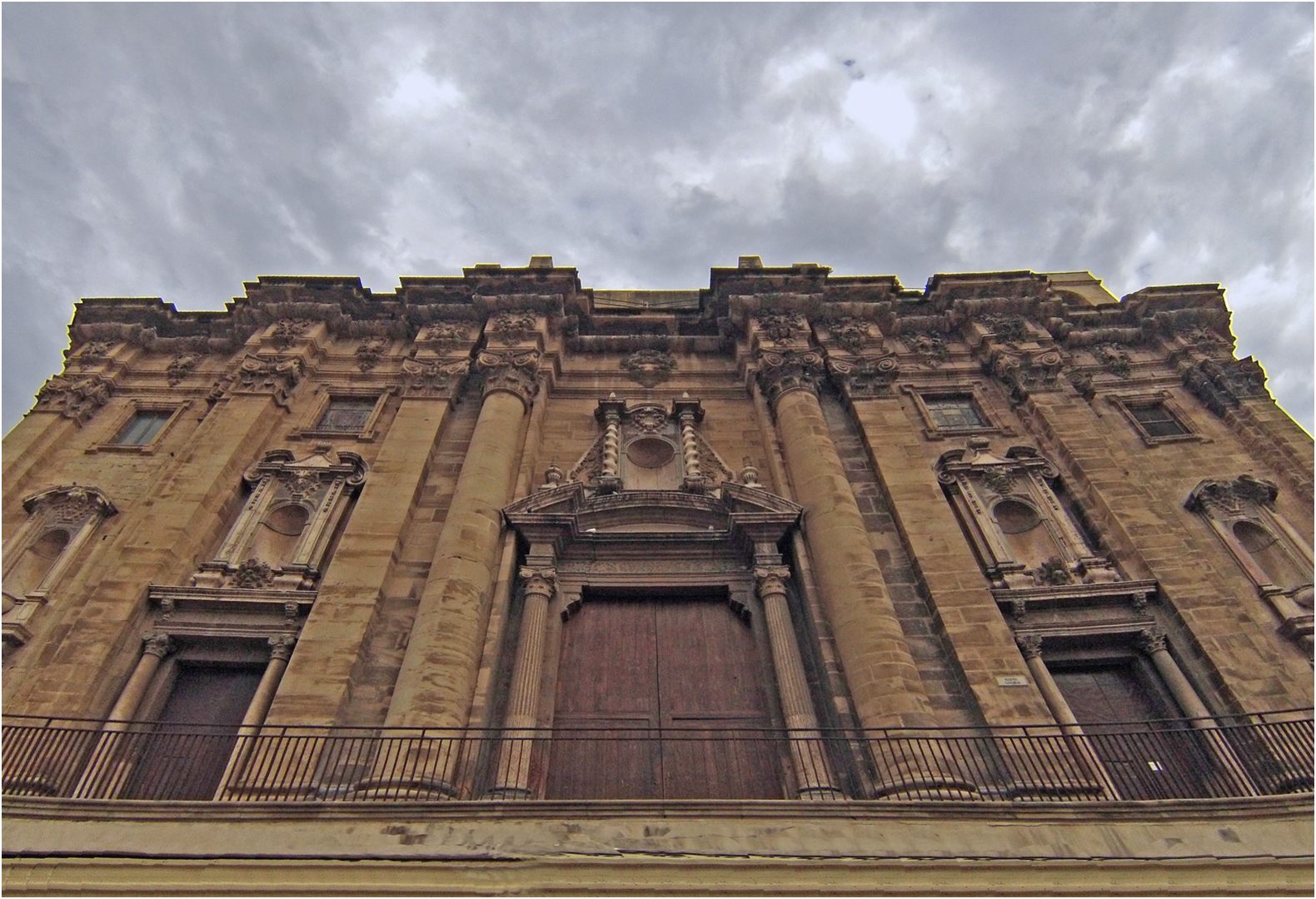 Façade baroque de la Cathédrale Santa Maria de Tortosa (XVIIIème)