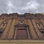 Façade baroque de la Cathédrale Santa Maria de Tortosa (XVIIIème)