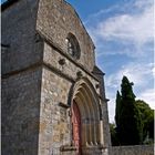 Façade de l’Eglise fortifiée Saint-Christophe (XIIème) --  Vianne