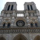 Façade de Notre Dame de Paris