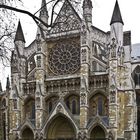 Façade du portail nord de l’Abbaye de Westminster -- Fassade des Nordportals des Westminster Abbey