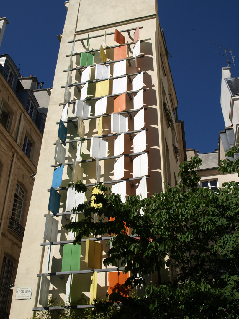 Façade en couleurs