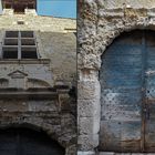 Façade et porte d’entrée de l’ancienne mairie de Nérac