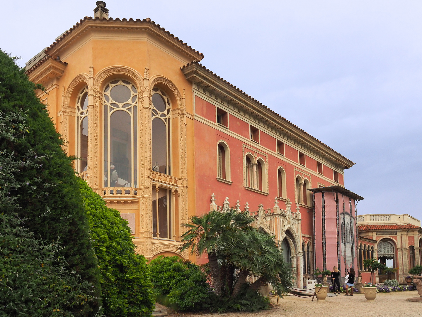 Façade nord de la Villa Ephrussi Rothschild