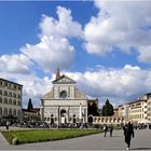 façades de la place de santa maria novella