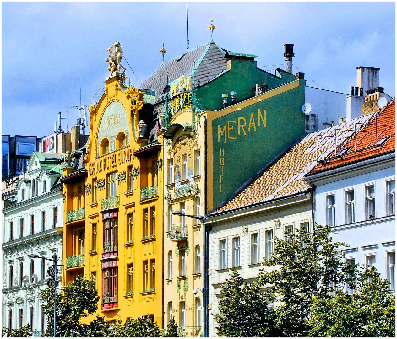 Façades de Prague