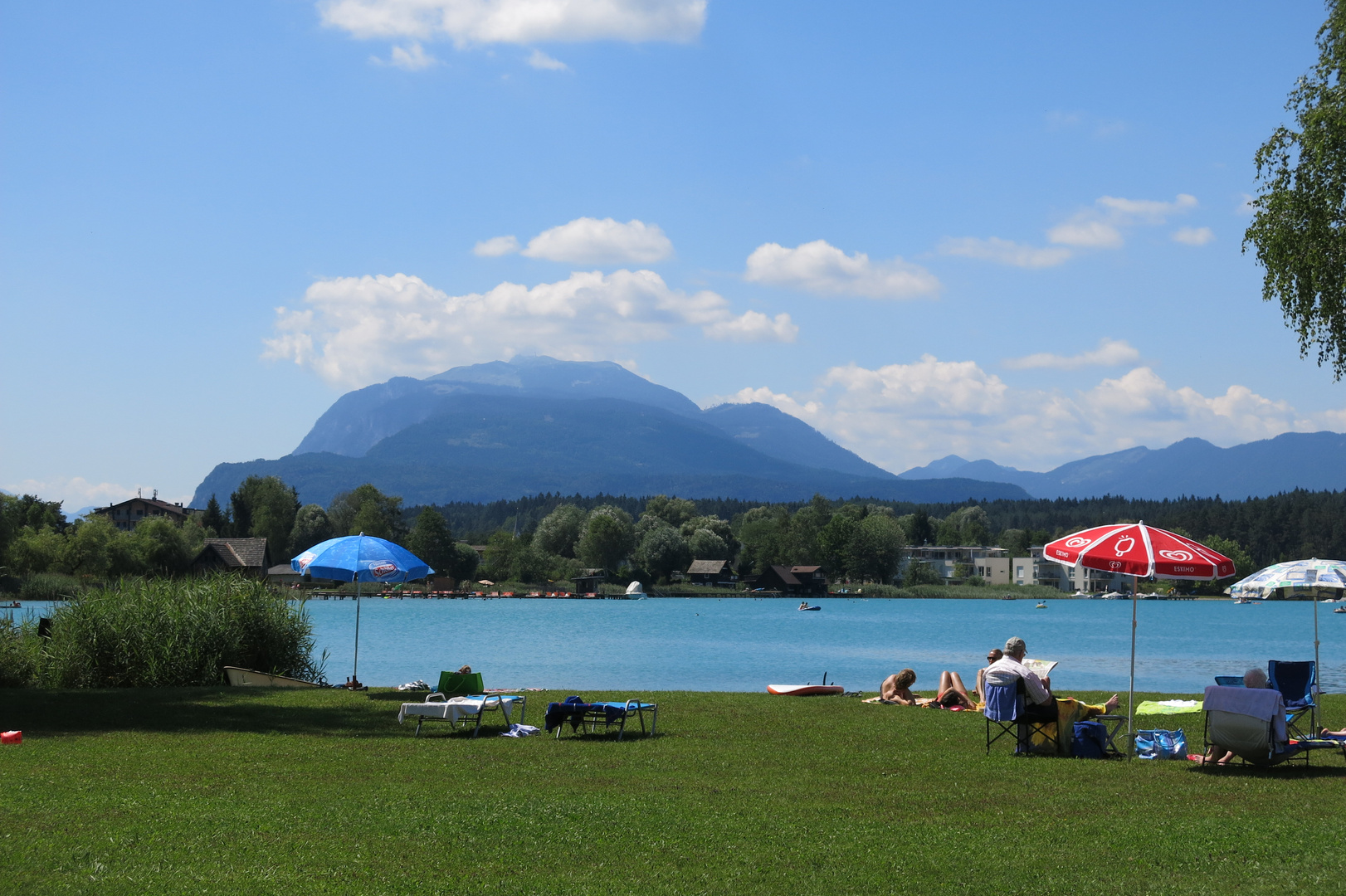 Faaker See mit Dobratsch