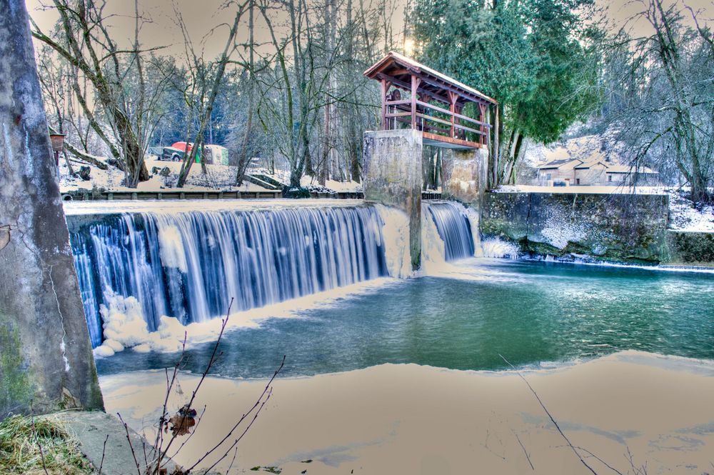 Faberwehr der Schwarzach in HDR