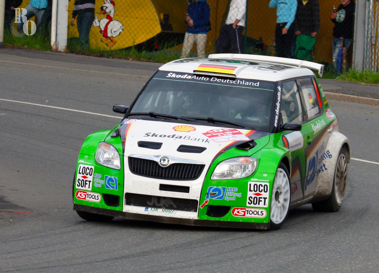 Fabia S2000 (WP3 - Glückauf-Brücke - AvD Sachsenrallye)