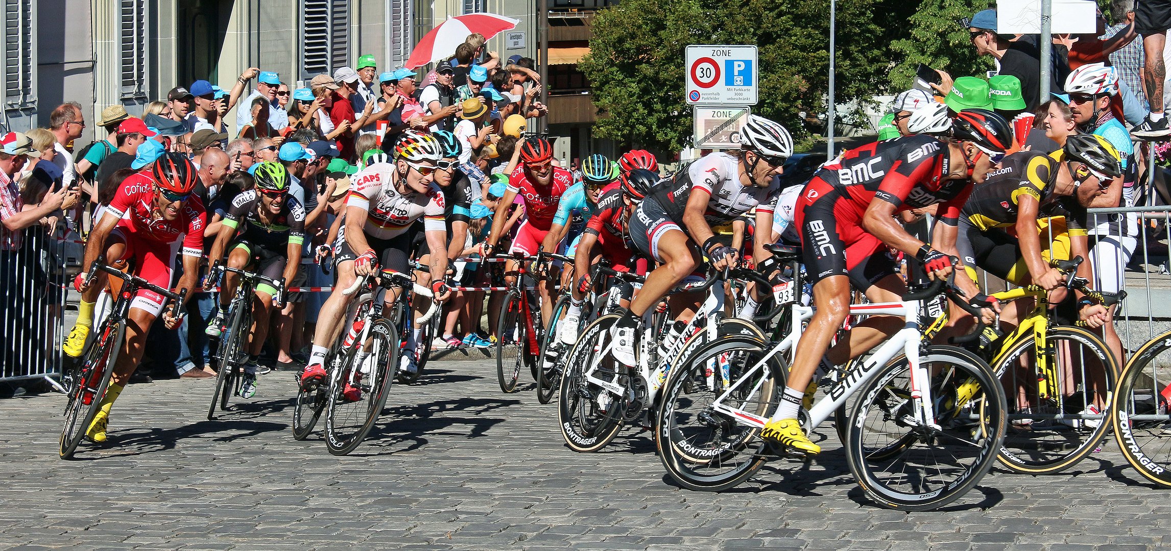 Fabian Cancellara auf der Heimfahrt