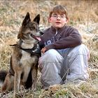 Fabian Mit Hund Benji