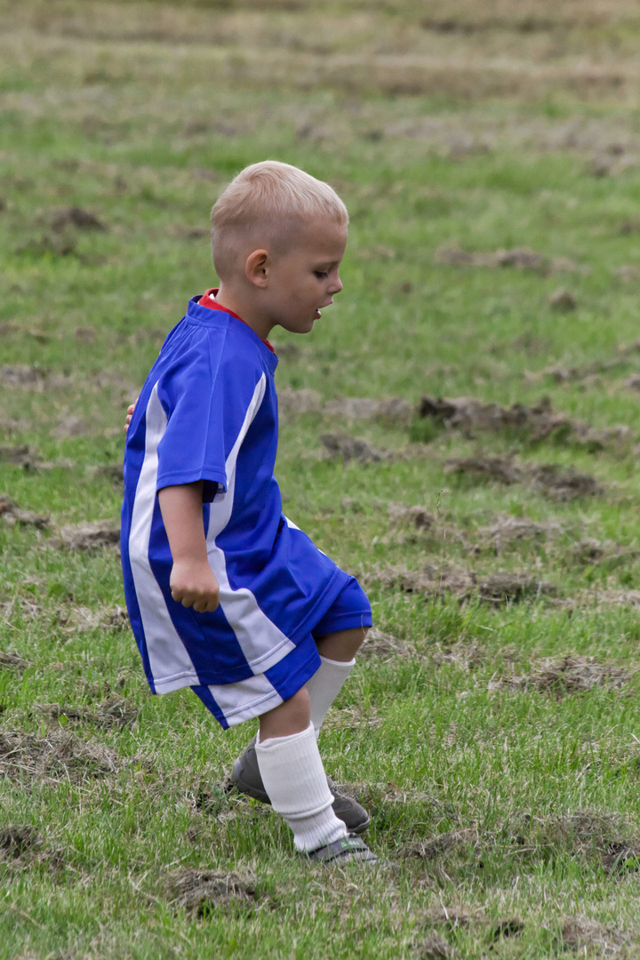 Fabian uns kleinster Mitspieler