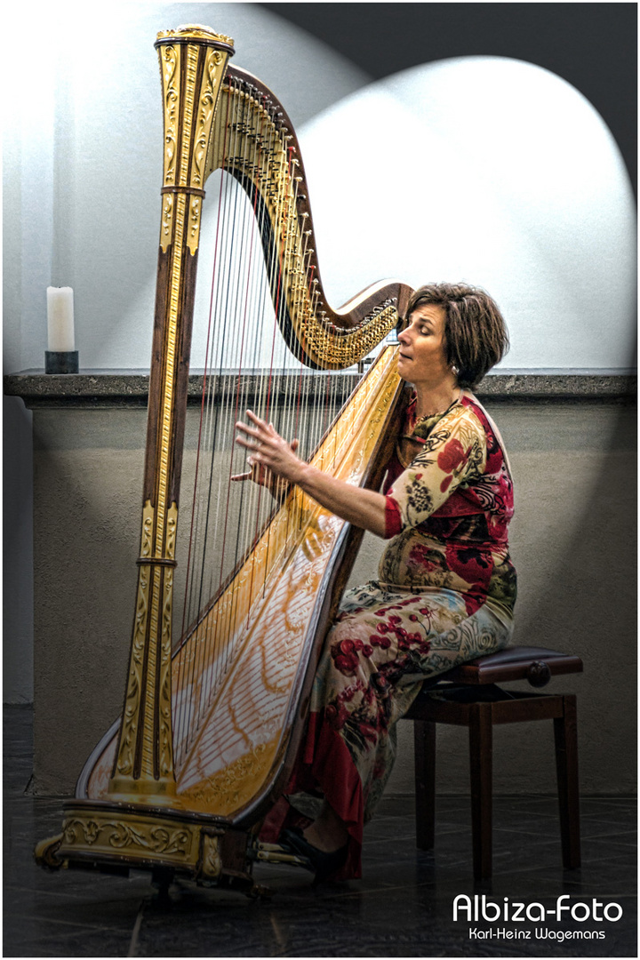 Fabiana Trani, Soloharfinistin der Düsseldorfer Symphoniker