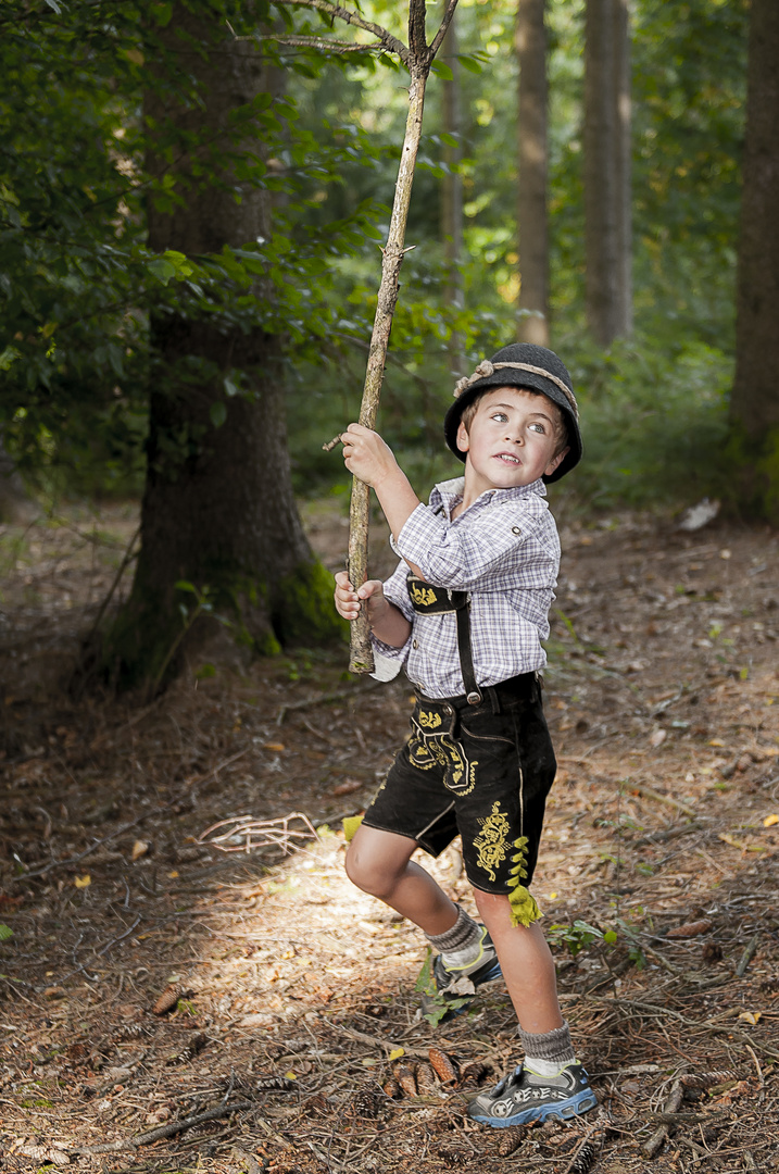 Fabio im Wald