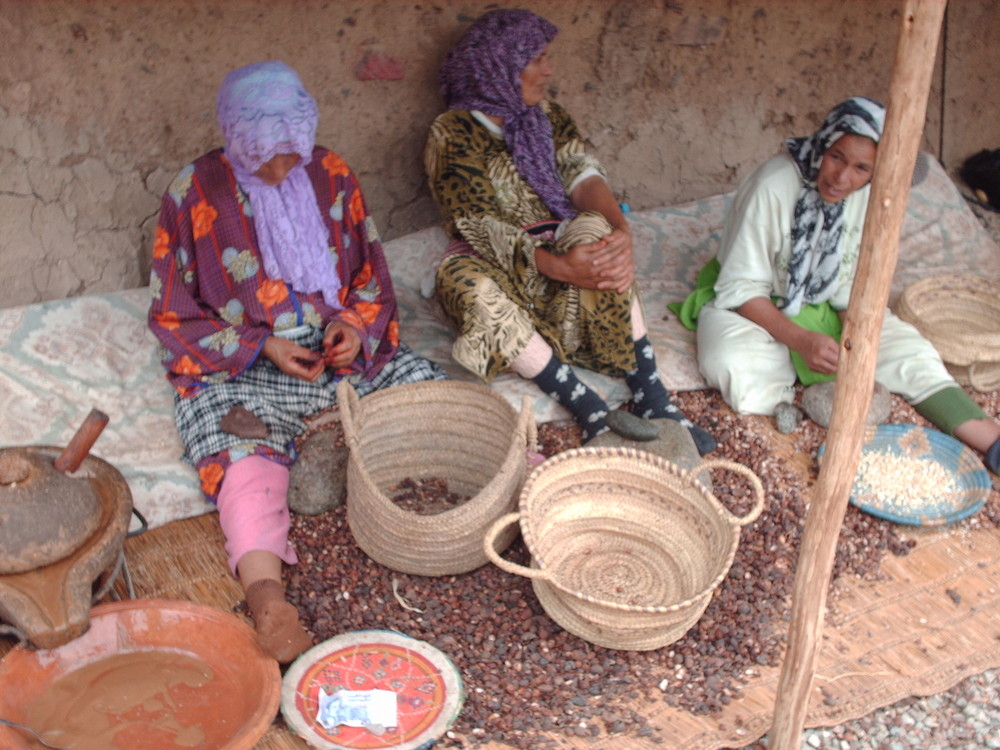 Fabrication de l'huile d'Argan