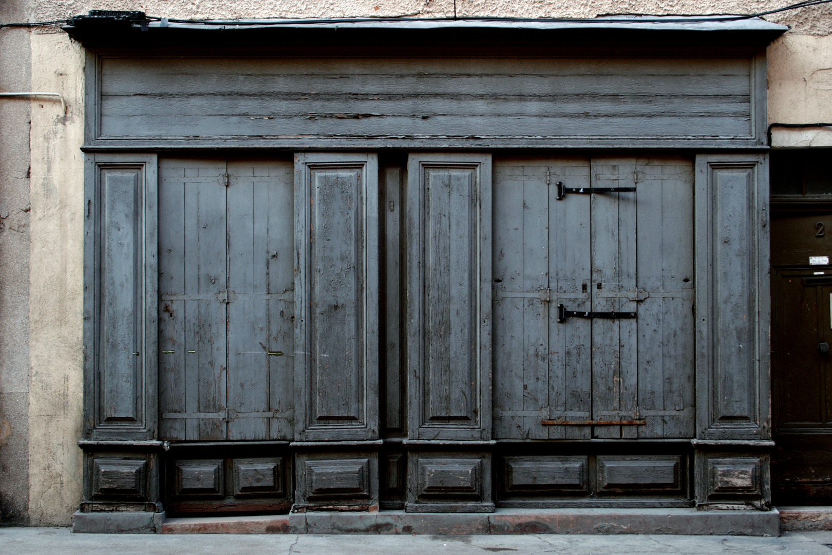 Facade d'ancien commerce