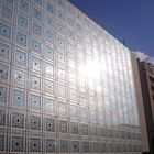 Facade de l'institut du monde arabe