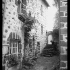 Facade en noir et blanc