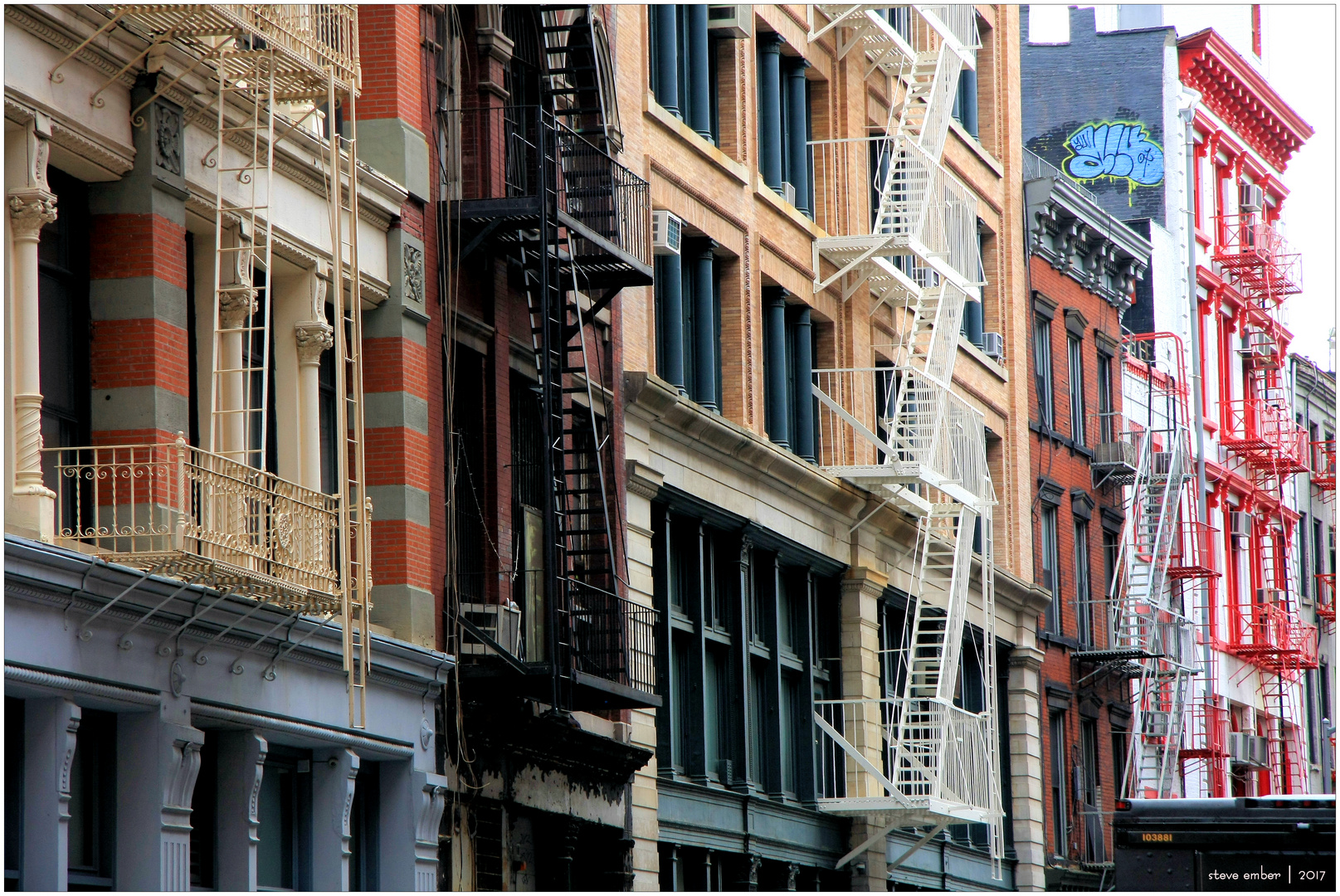 Facades and Fire Escapes, Tribeca